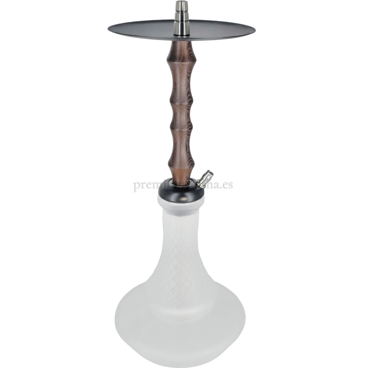 Cachimba YKAP Hookah Killer + Wave Marrón - Frontal - Premium Shisha