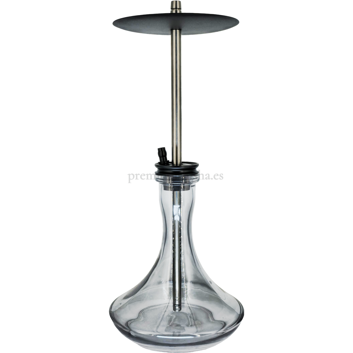 Cachimba YKAP Hookah Killer Classic Plateada - Frontal - Premium Shisha