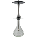 Cachimba YKAP Hookah Wood Negra - Frontal - Premium Shisha