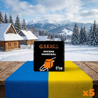 Pack Carbón Gresco 5kg 26mm