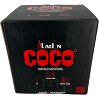 Carbón Aladin Coco 1kg 26mm