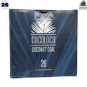 Carbón Cocoloco 1kg 26mm - Frontal - Premium Shisha