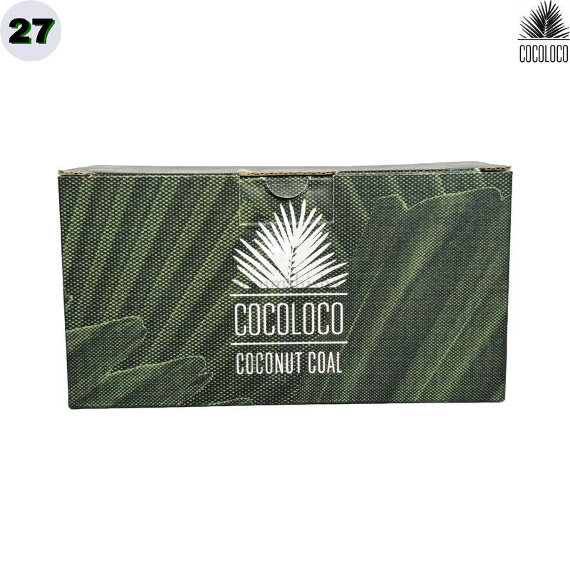 Carbón Cocoloco 1kg 27mm