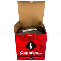 Carbón CocoSoul 26mm 1kg - Detalle 1 - Premium Shisha