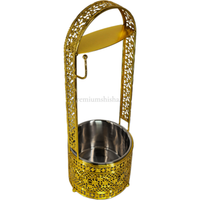 Carbonera Cachimba Dorada - Detalle 1 - Premium Shisha