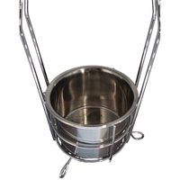 Carbonera Premium Shisha Plateada - Detalle 1 - Premium Shisha