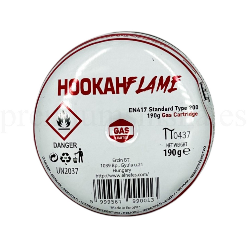 Cartucho de Gas Hookah Flame