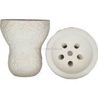 Cazoleta Cosmo Bowl Meteora Blanca - Frontal - Premium Shisha