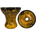 Cazoleta Hookah Space Saturne Amarillo y Negro - Frontal - Premium Shisha