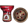 Cazoleta Kong Boy Space Tradi Roja y Negra - Frontal - Premium Shisha