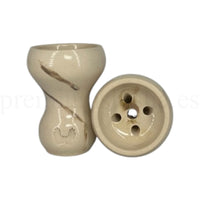 Cazoleta Mud Bowl ITurk Tradi Blanca - Frontal - Premium Shisha