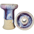 Cazoleta Mud Bowl Lilac True Azul y Lila - Frontal - Premium Shisha