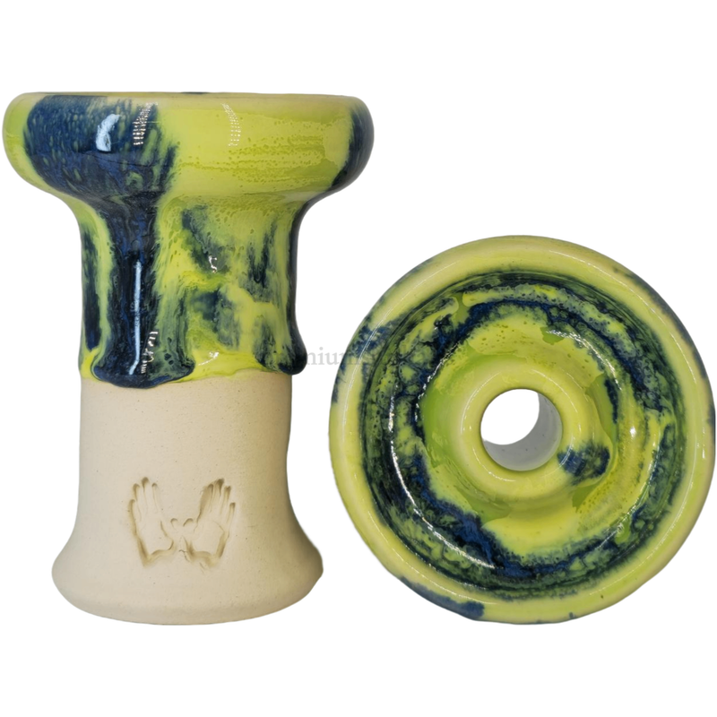 Cazoleta Mud Bowl True Verde Claro y Verde Oscuro