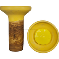 Cazoleta Oblako Flow Amarilla - Frontal - Premium Shisha