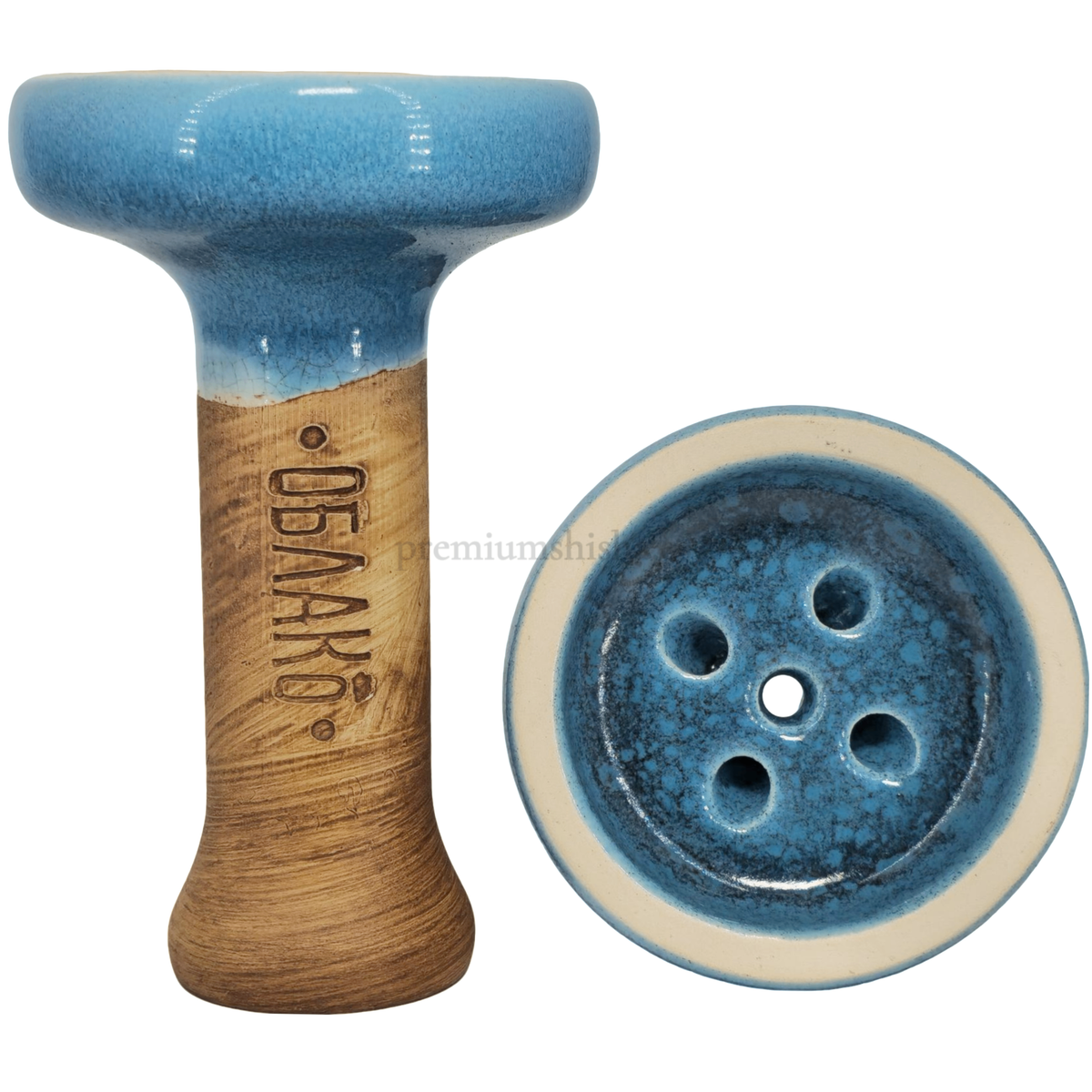 Cazoleta Oblako Killer Tradi Blue River - Frontal - Premium Shisha