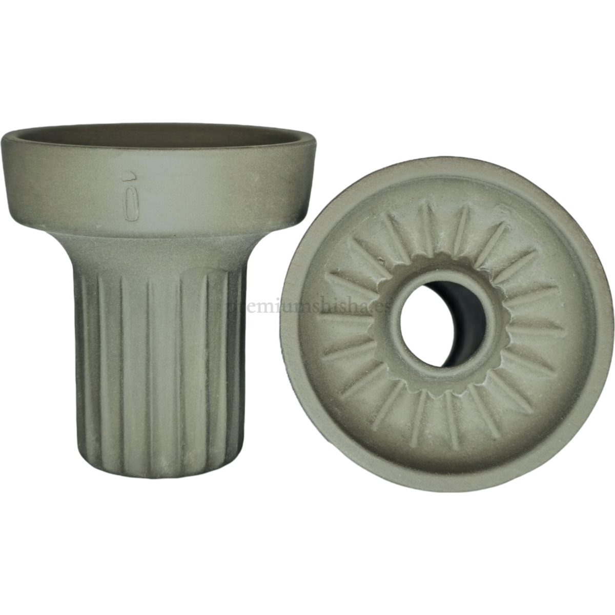 Cazoleta Oblako Stone Phunnel Verde - Frontal - Premium Shisha