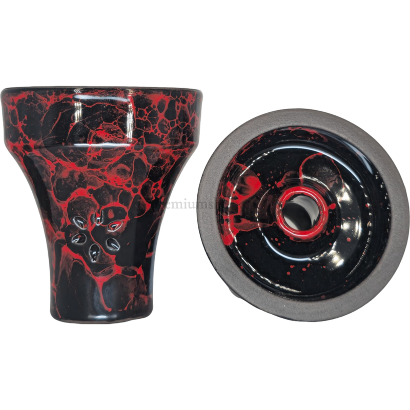 Cazoleta Solaris Styx Phunnel Negra y Roja