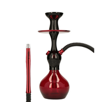 Cachimba El-Badia C1 V2 Rojo y Negro