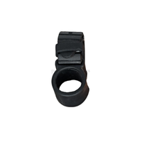 Cinturón Sujeta Mangueras Premium Shisha Negro - Frontal - Premium Shisha