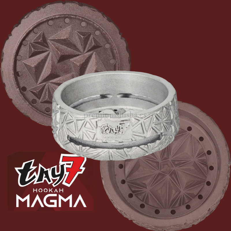 Gestor de calor Magma Hookah K-lu Plateado ≤ 27mm