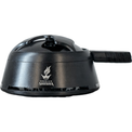 Gestor de Calor Premium Shisha K-lu Negro ≤ 26mm - Frontal - Premium Shisha
