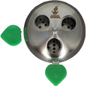 Gestor de Calor Premium Shisha Pro-v Plateado - Detalle 2 - Premium Shisha