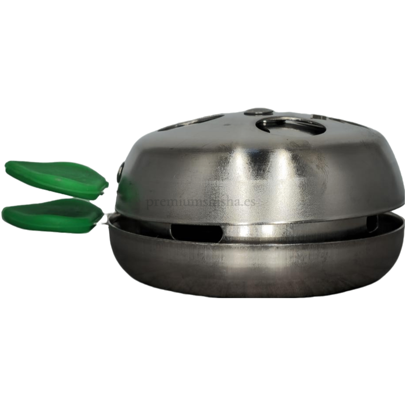 Gestor de Calor Premium Shisha Pro-v Plateado