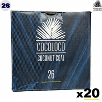 Pack Carbón Cocoloco 20kg 26mm