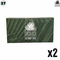 Pack Carbón Cocoloco 2kg 27mm