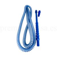 Kit Manguera Blazar Flex Azul - Frontal - Premium Shisha