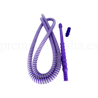 Kit Manguera Blazar Flex Lila - Frontal - Premium Shisha
