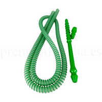 Kit Manguera Blazar Flex Verde - Frontal - Premium Shisha