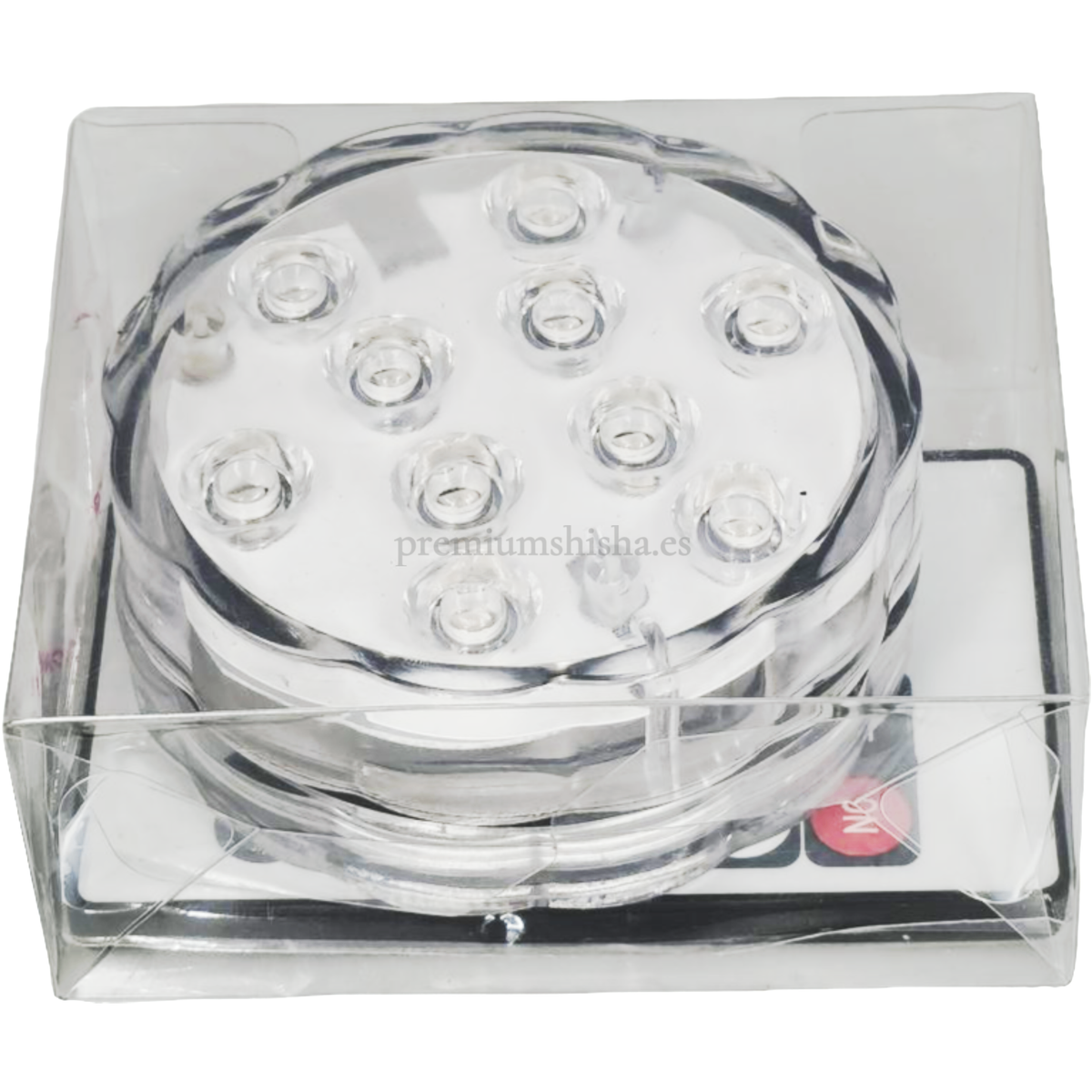 LED Premium Shisha Accesorio Base RGB - Frontal - Premium Shisha