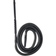 Manguera Desechable Premium Shisha Negra - Frontal - Premium Shisha