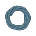 Manguera Premium Shisha Fibra de Carbono Verde - Frontal - Premium Shisha