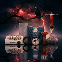 Pack Cachimba Hawk Hookah Roja