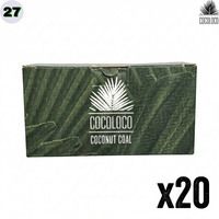 Pack Carbón Cocoloco 20kg 27mm