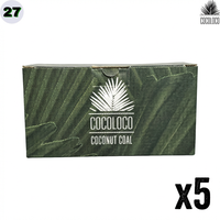 Pack Carbón Cocoloco 5kg 27mm