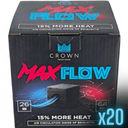 Pack Carbón Max Flow 20kg 26mm - Detalle 1 - Premium Shisha