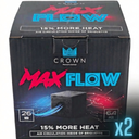 Pack Carbón Max Flow 2kg 26mm - Detalle 1 - Premium Shisha
