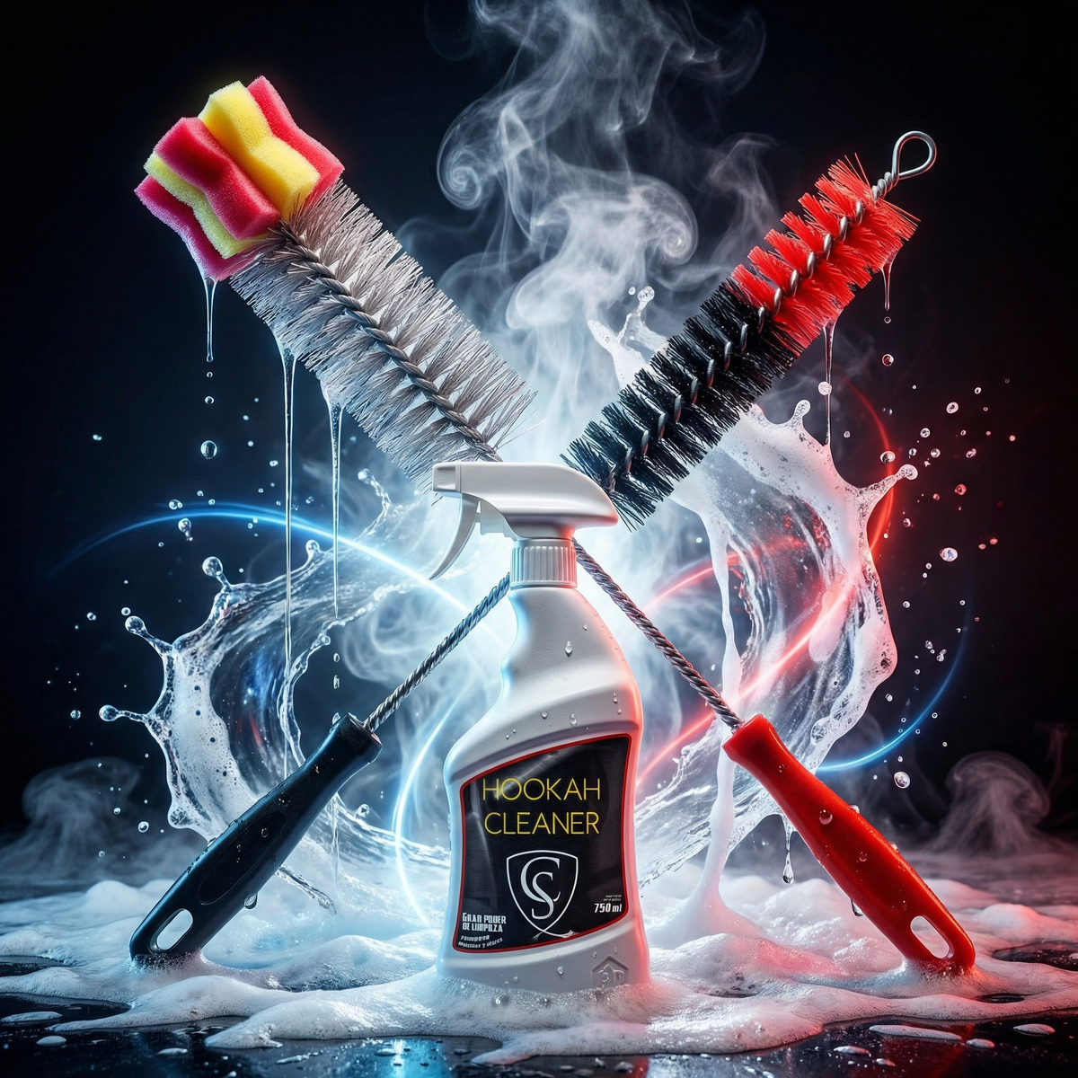 Pack Limpieza Cachimba - Frontal - Premium Shisha