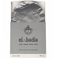 Papel de aluminio El-Badia Hojas Plateado 40μ 50