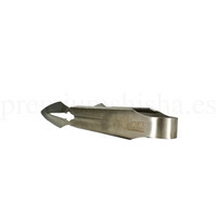 Pinza Cold Smoke Inox - Frontal - Premium Shisha