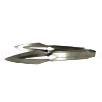 Pinza Cold Smoke Shark Inox - Detalle 1 - Premium Shisha