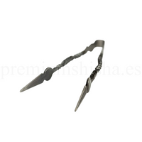Pinza Forjada Plateada Premium Shisha - Detalle 1 - Premium Shisha