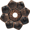Plato Cachimba Tradicional Premium Shisha Bronce - Frontal - Premium Shisha