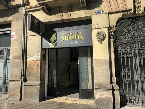 PremiumShisha Shop Barcelona foto de la entrada