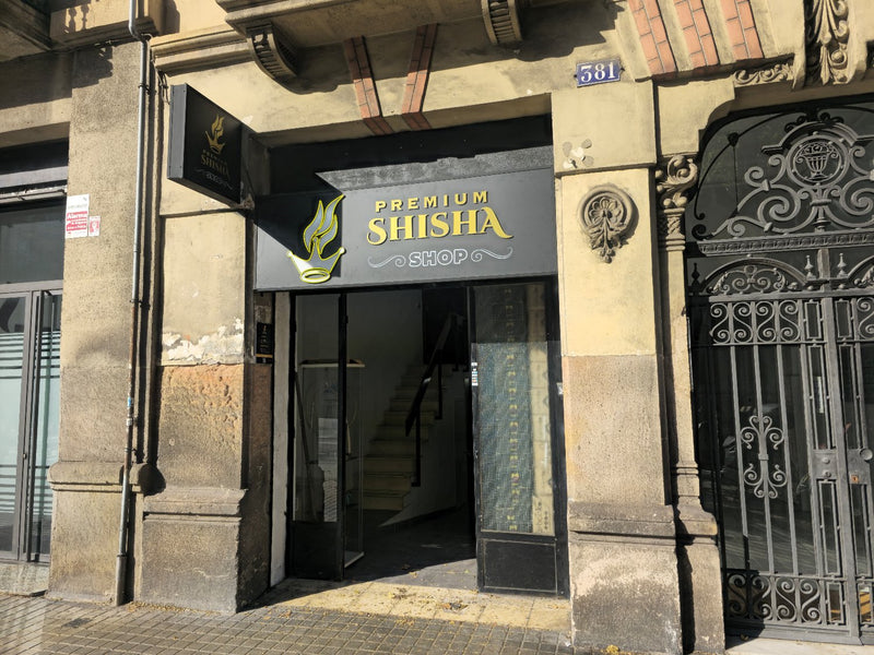 PremiumShisha Shop Barcelona foto de la entrada