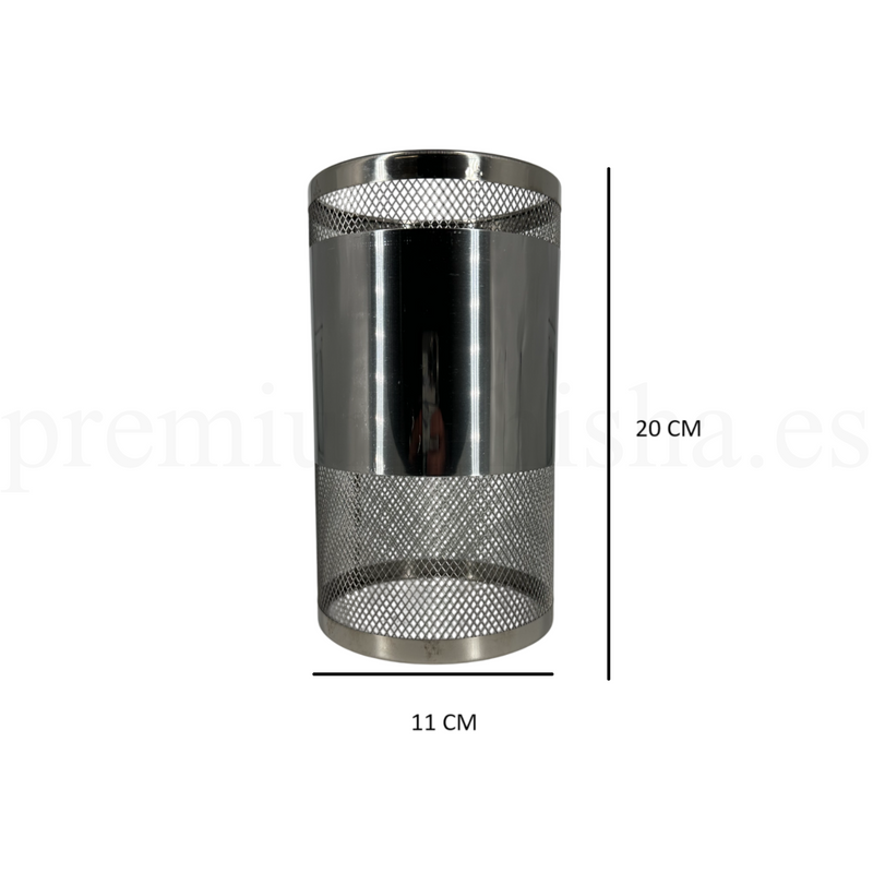 Rejilla Protectora Cubreviento Premium Shisha Plateada XXL